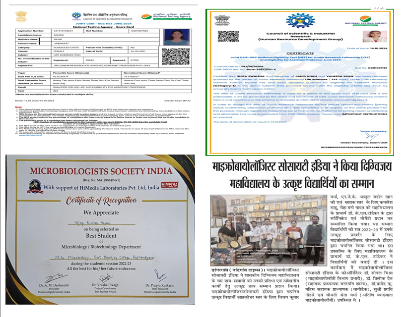 Student Achievements